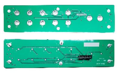 PWB 1535 push button board (new style) - phoenixautoequipment